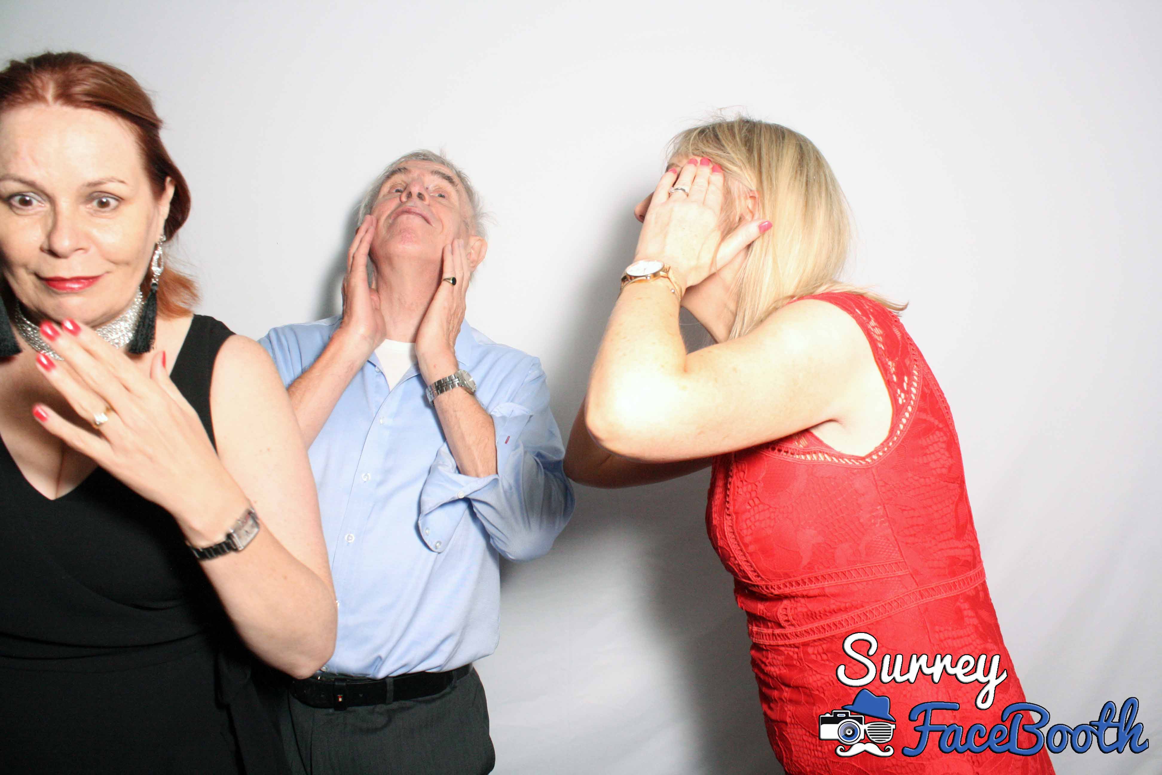 James and Amber's Wedding | View more photos from the event at galleries.surreyfacebooth.co.uk/u/Surrey-FaceBooth/James-and-Ambers-Wedding